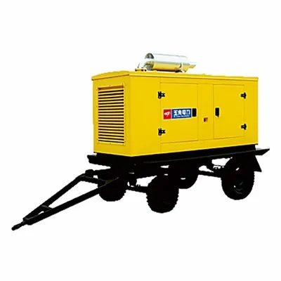 30kW -50 Hz -400 v Trailer Type Diesel Generator Set